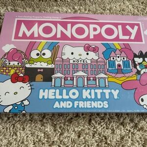 Hello Kitty Monopoly Board Game